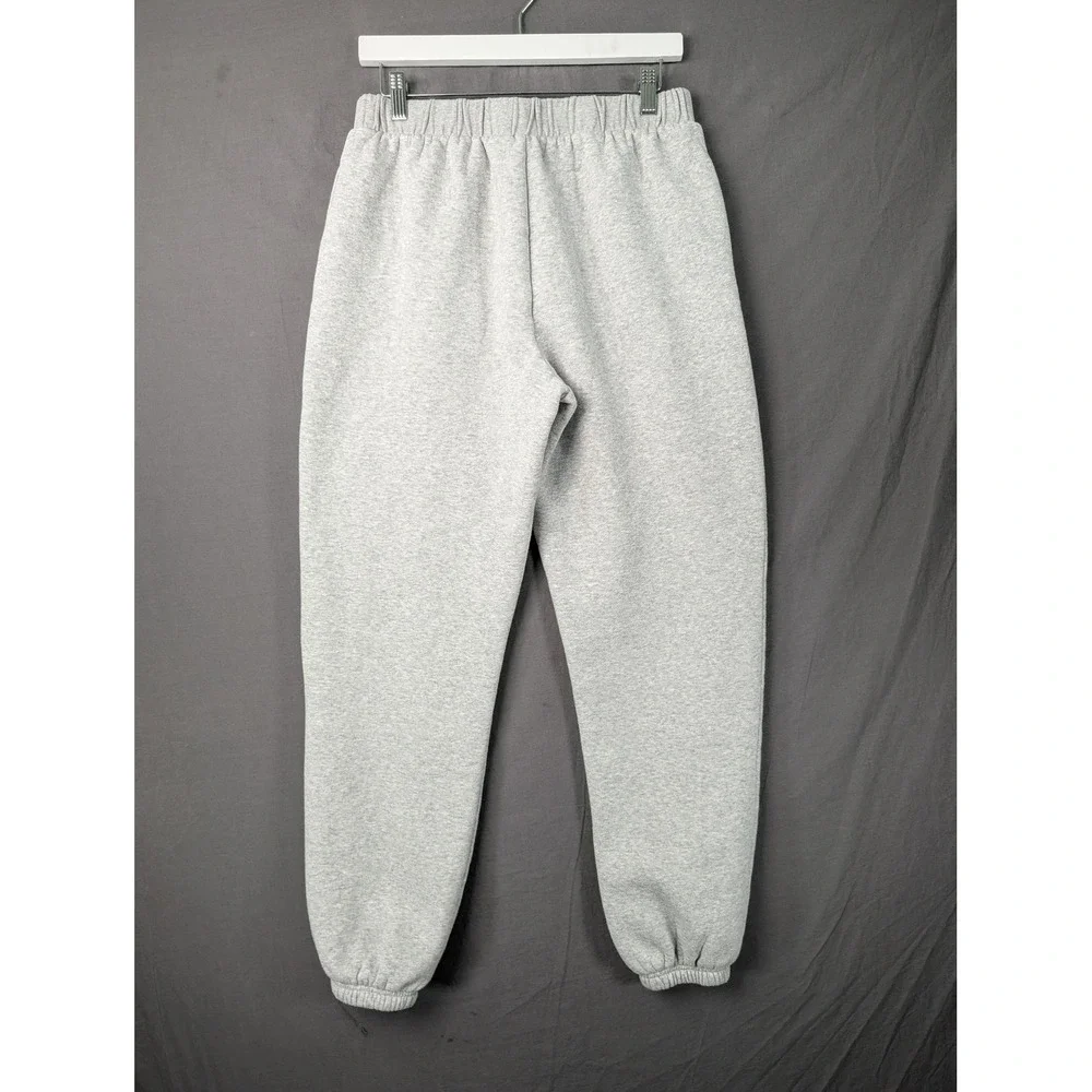 J Crew Womens CF420 Heritage Fleece Jogger Sweatpants Gray Small